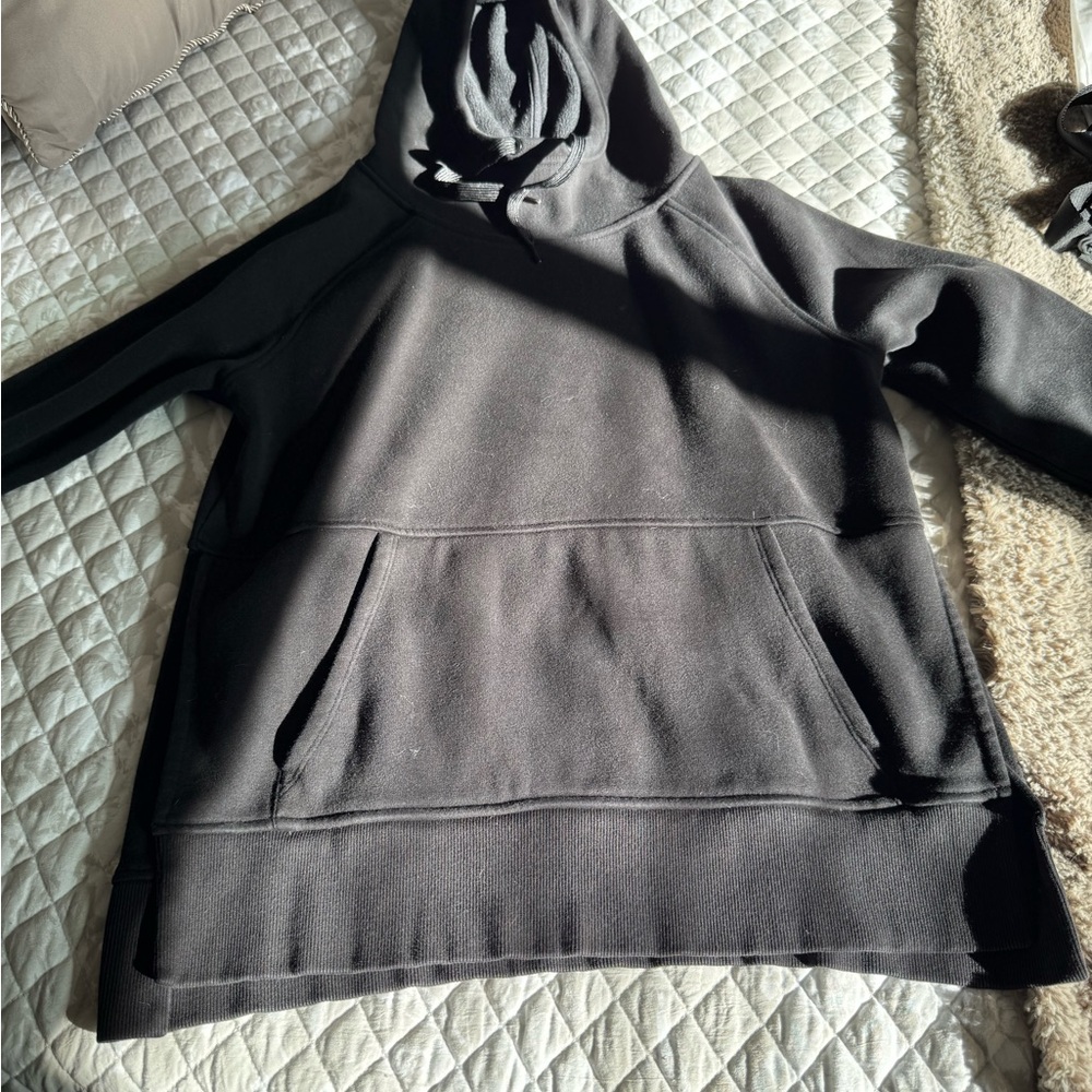 Athleta Black Pullover Hoodie with Kangaroo Pocket - Picture 9 of 14